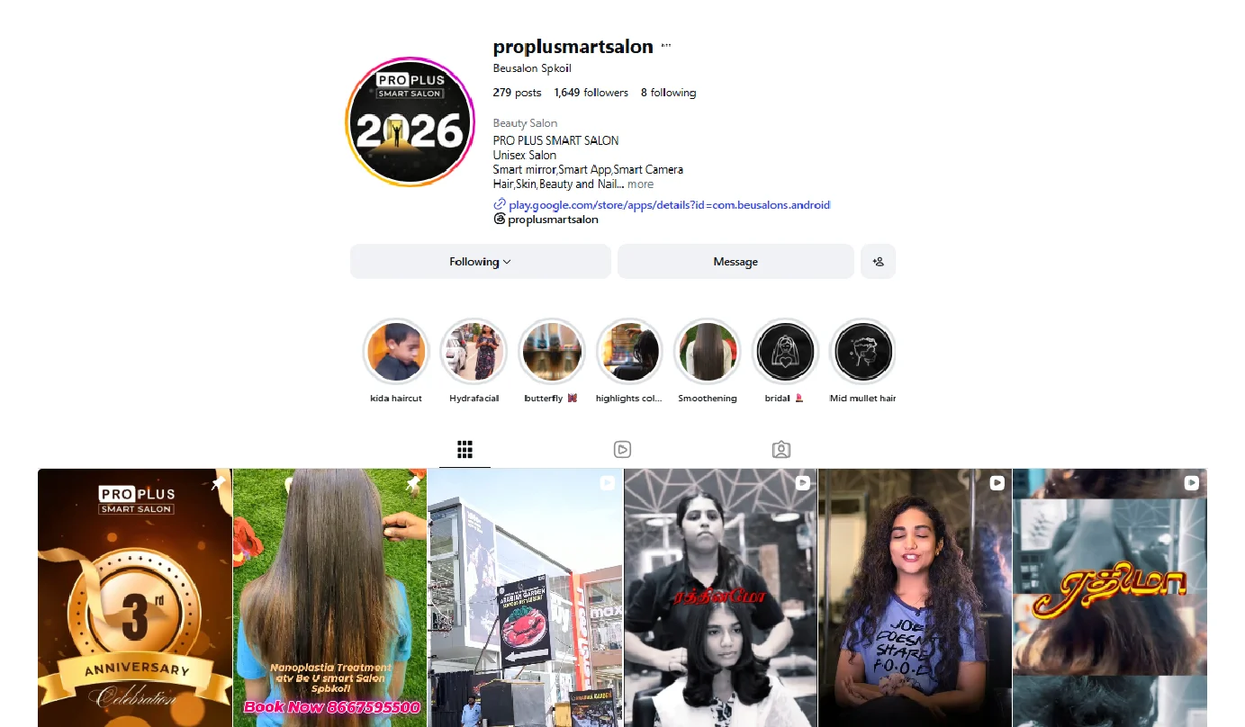 Pro Plus Smart Salon Case Study