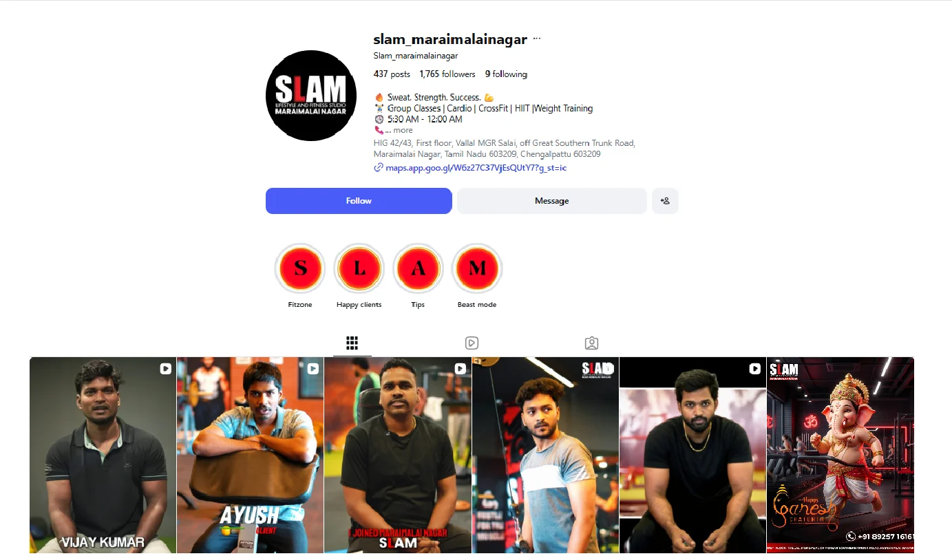 Slam Maraimalainagar Case Study